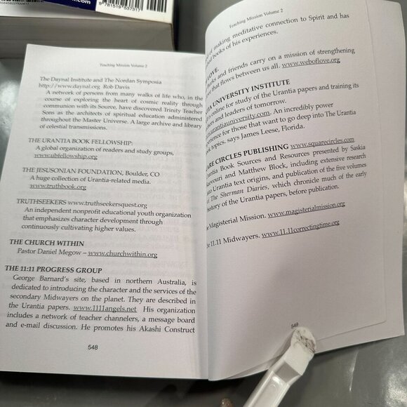 The Teaching Mission Book Spiritual Foundation Vol 1 And 2 Jim Cleveland - Picture 11 of 16